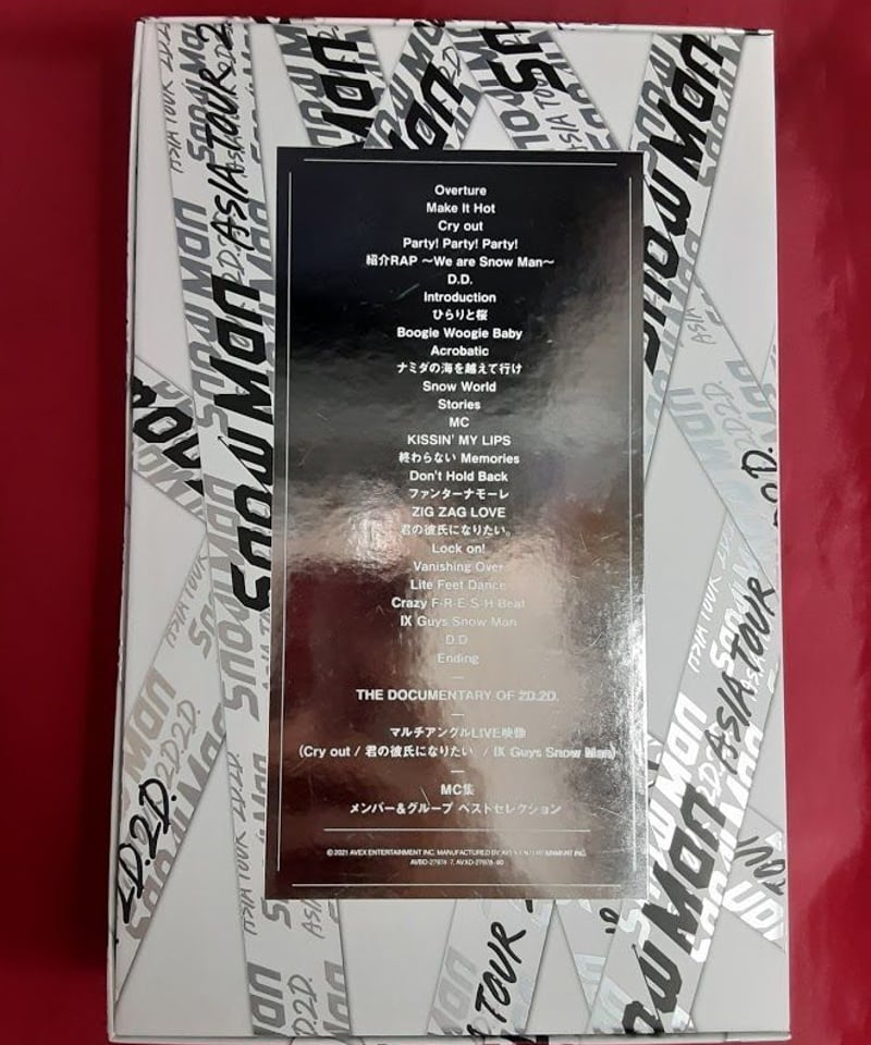 SnowMan ASIA TOUR 2D.2D. 【初回盤】 | K-BOOKS K-PO