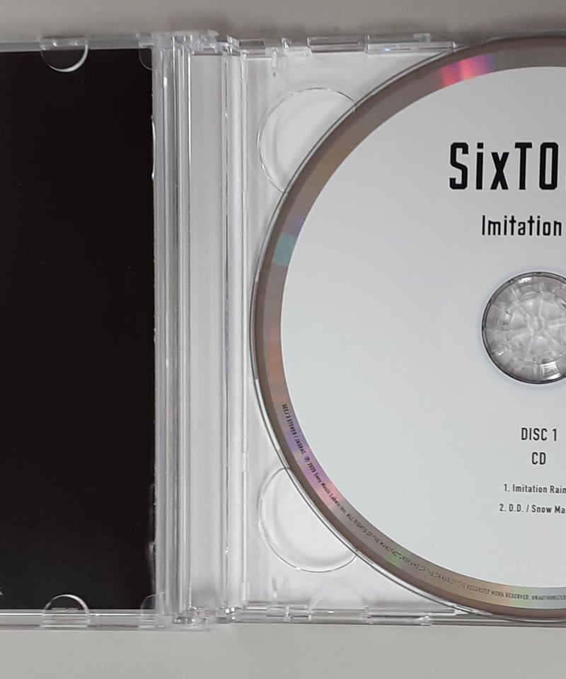 SixTONES CD 「Imitation Rain / D.D.」 with Snow M