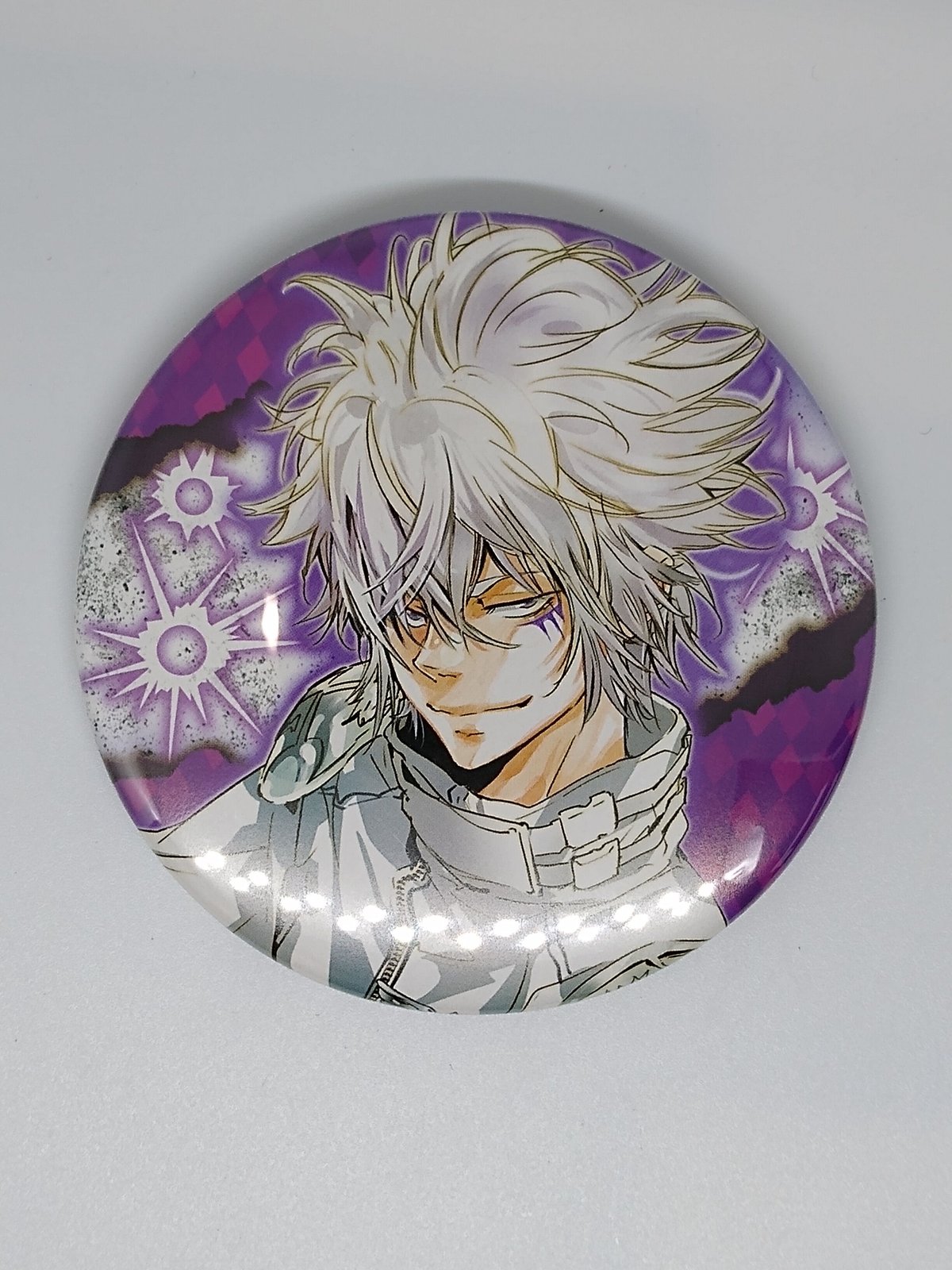 家庭教師ヒットマンREBORN j-world限定 六角型缶バッジ スクアーロ③