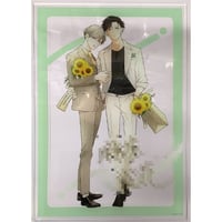 しっけ『セックスドロップ』 とらのあな特典 両面イラストカード【BL