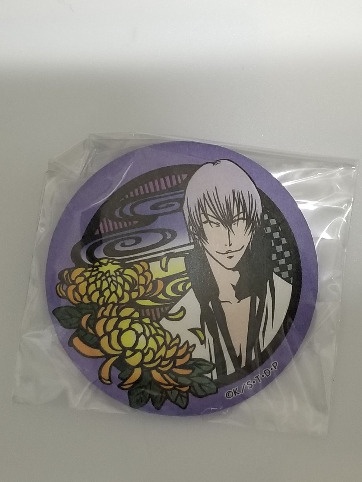 BLEACH 市丸ギン 切り絵風和紙缶バッジシリーズ | K-BOOKS 池袋 2次元