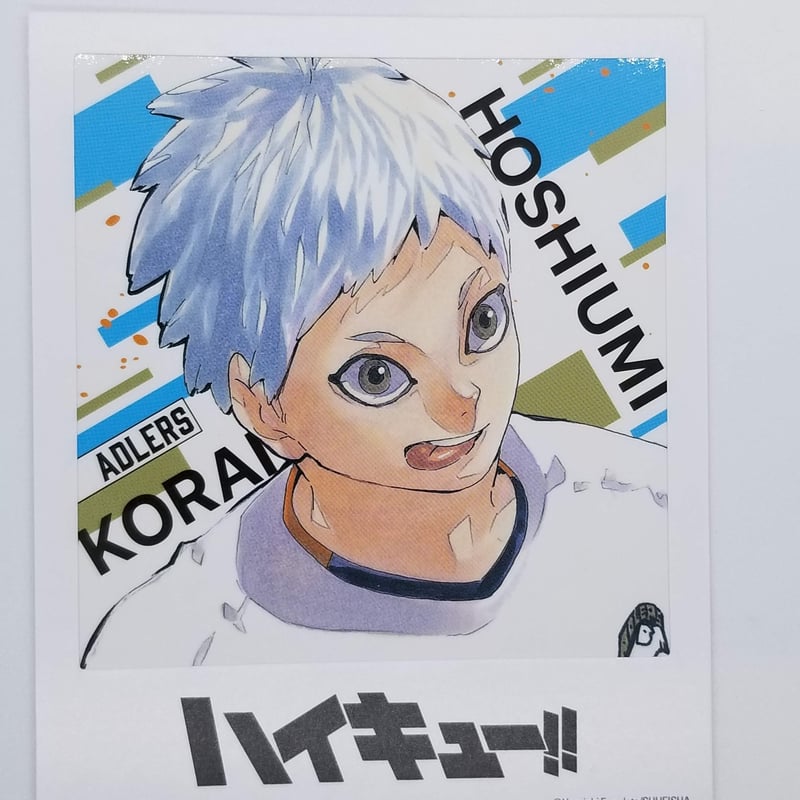 ハイキュー!! 星海 光来 フォトカード＆ステッカーコレクション 第2弾