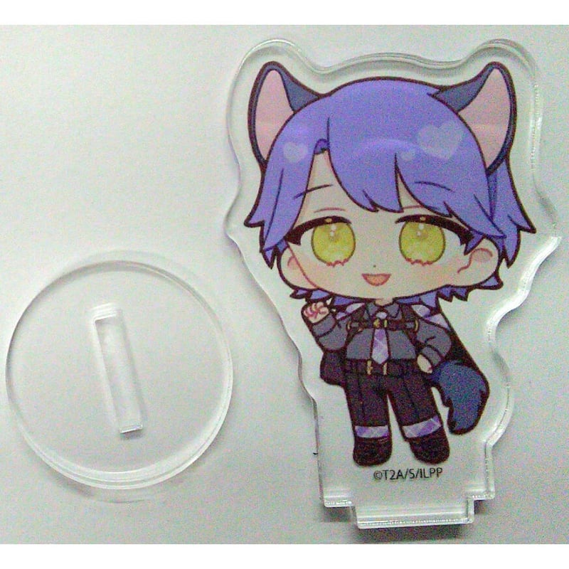 プリパラ 高瀬コヨイ グラフアートカフェ アクリルぷちスタンド 猫の日