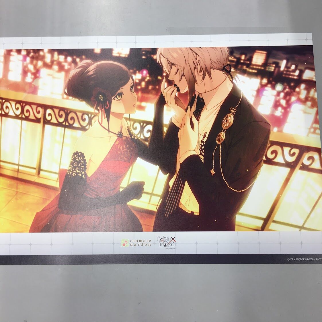 ○【イタミ有】Collar×Malice 岡崎契 星野市香 ランチョンマット | K