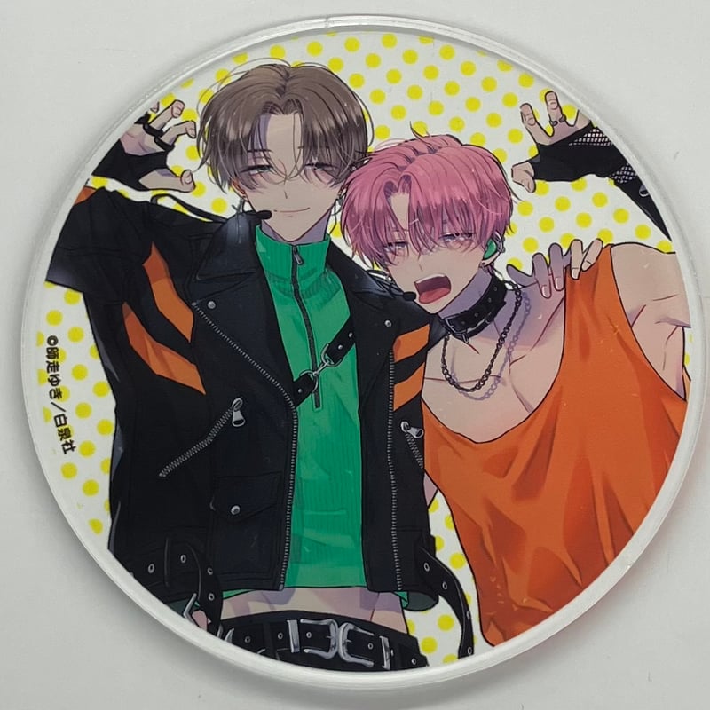 師走ゆき『多聞くん今どっち!?』 コラボカフェ アクリルコースター