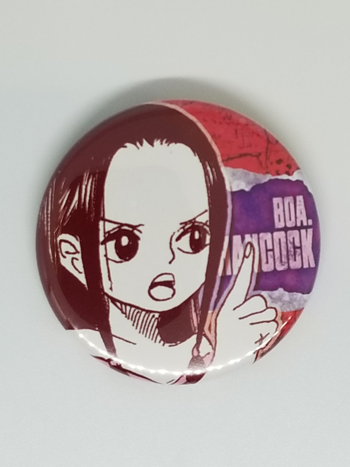 ONE PIECE ボア・ハンコックコレクション缶バッジプチ［子供時代］ | K