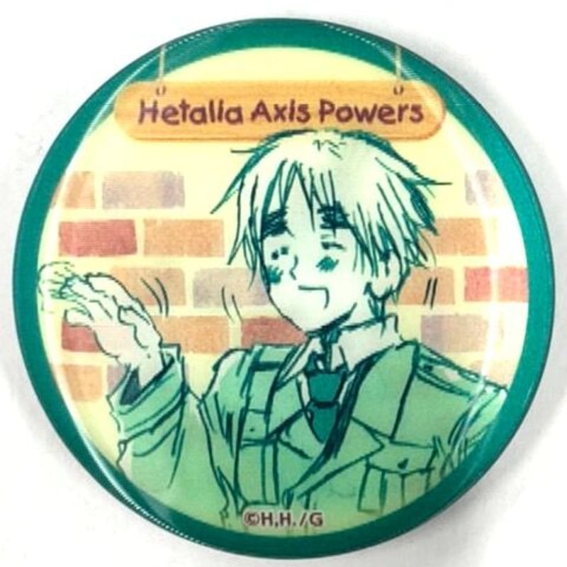 日丸屋秀和 『ヘタリア Axis Powers 』チェンジング缶バッジ ふわふわ