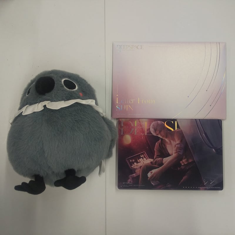 単品】恋と深空 シン アクリルブロック 直筆お手紙 ぬいぐるみ 日本語