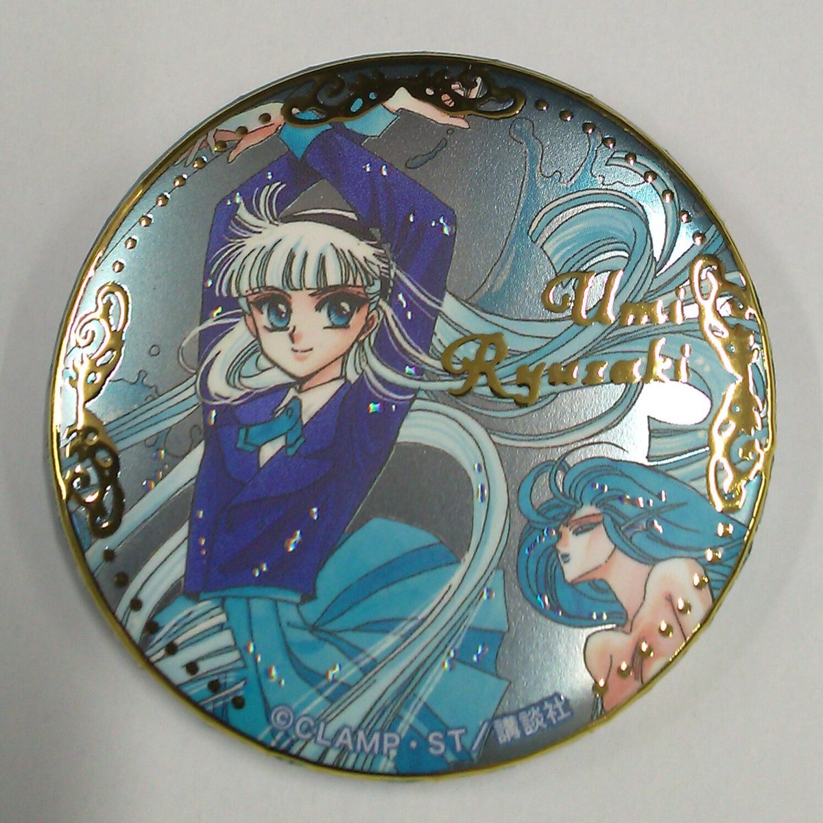 CLAMP ジュエリー缶バッジ CLOVER CLAMP ジュエリー缶バッジ CLOVER