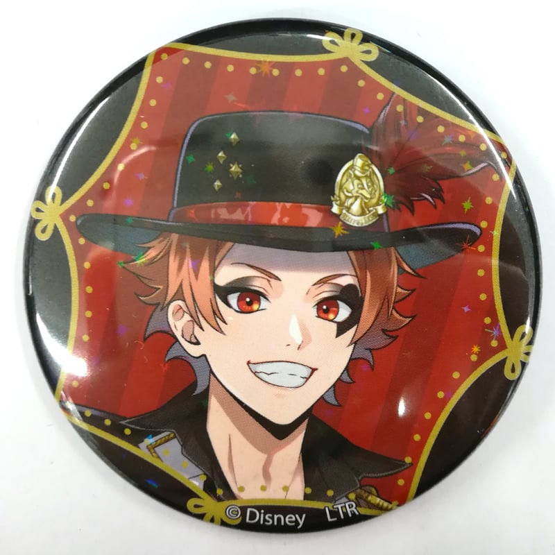 ツイステ エース・トラッポラ ツイステカフェ 缶バッジ＜プレイフル