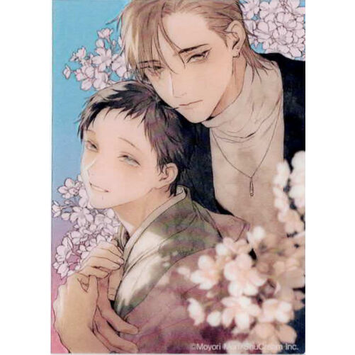 もりもより 『君の夜に触れる』 イラスト クリアカード【BLグッズ