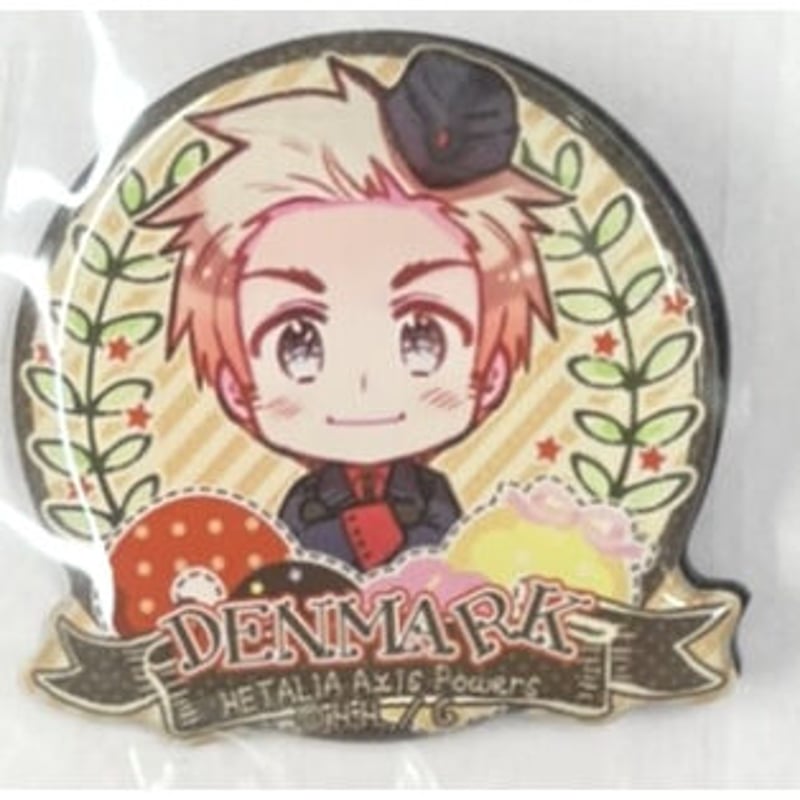 日丸屋秀和 『ヘタリア』 ぷくっと バッジ デンマーク | K-BOOKS 池袋