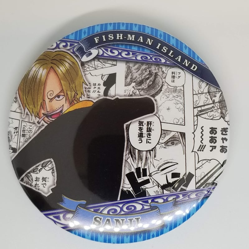 ONE PIECE サンジ コレクション缶バッジ“HEROES