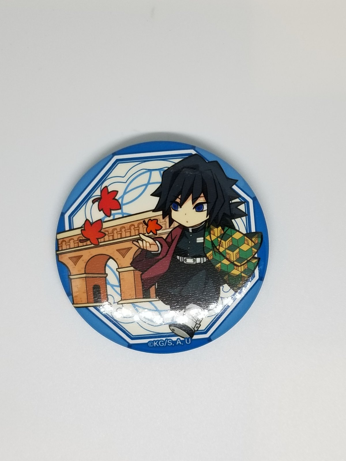 鬼滅の刃 冨岡義勇トレーディングミニキャラ缶バッジ | K-BOOKS 池袋