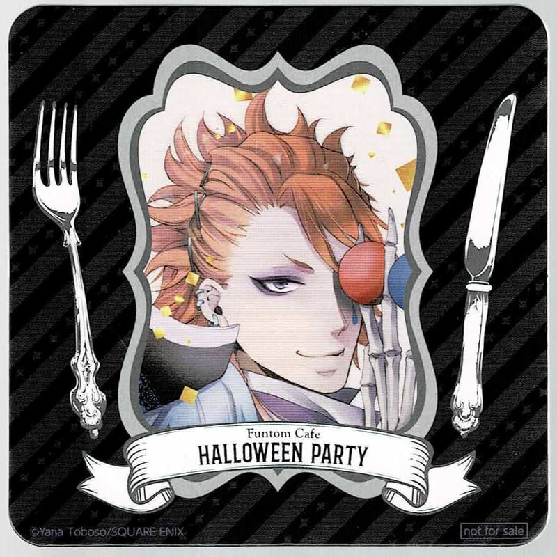 枢やな 『黒執事』 ハロウィンパーティー コースター ジョーカー | K