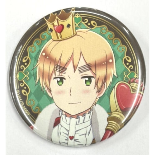 傷み有り】日丸屋秀和 『ヘタリア』 缶バッジ イギリス | K-BOOKS 池袋