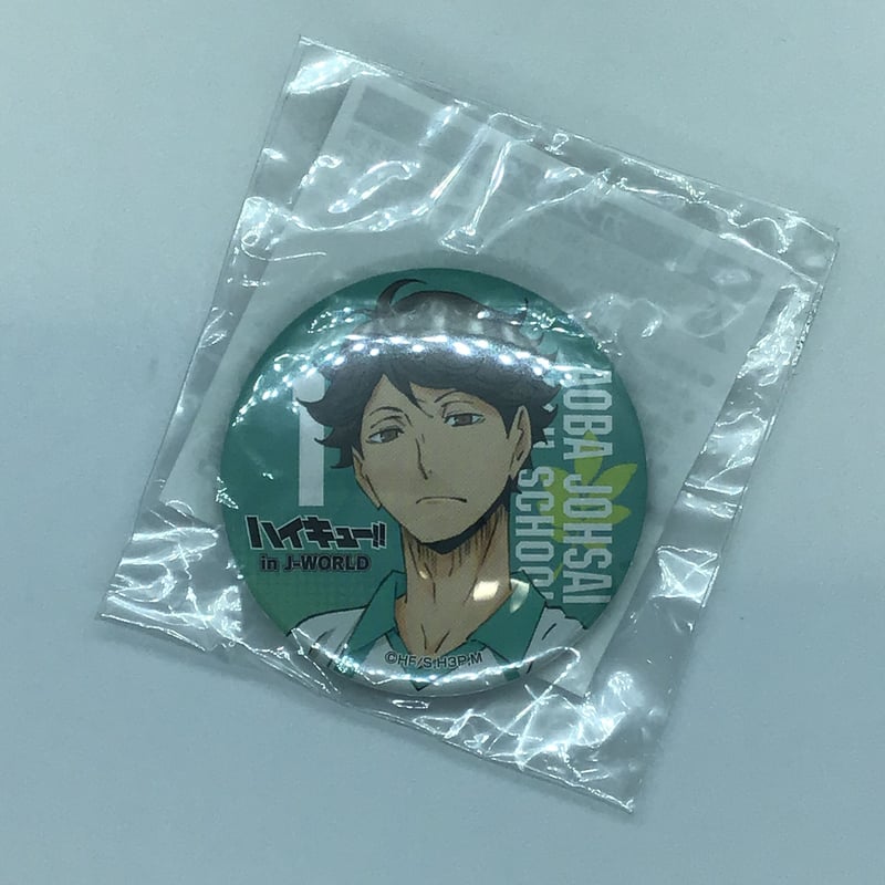 ハイキュー!! 及川 徹 44mm缶バッジ | K-BOOKS 池袋 2次元グッズ通販