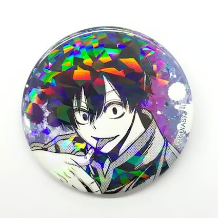淀川真澄 ホログラム缶バッジ vol.1 20個 桃源暗鬼 淀川真澄