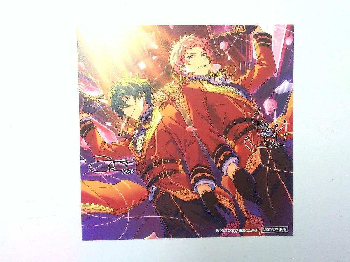 あんさんぶるスターズ！Valkyrieあんスタ！メンバーサイン入りイラスト