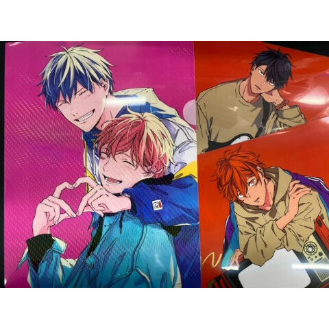 キヅナツキ『ギヴン』 A4クリアファイル3枚セット 佐藤真冬 上ノ山立夏