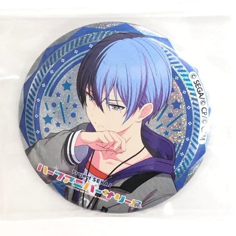 青柳冬弥 プロセカ セカライ 5th Frontier メタリック缶バッジA 青柳冬