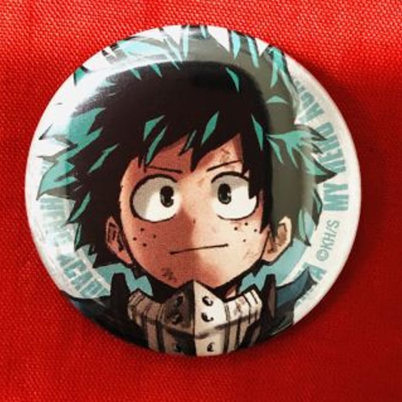 僕のヒーローアカデミア 緑谷出久 缶バッジ | K-BOOKS 池袋 2次元