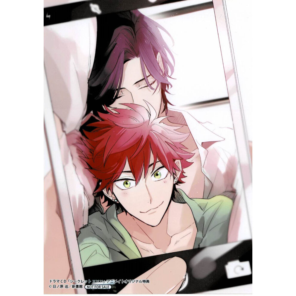 日ノ原巡 『シークレット×××』 ブロマイド【BLグッズ】 | K-BOOKS 池袋