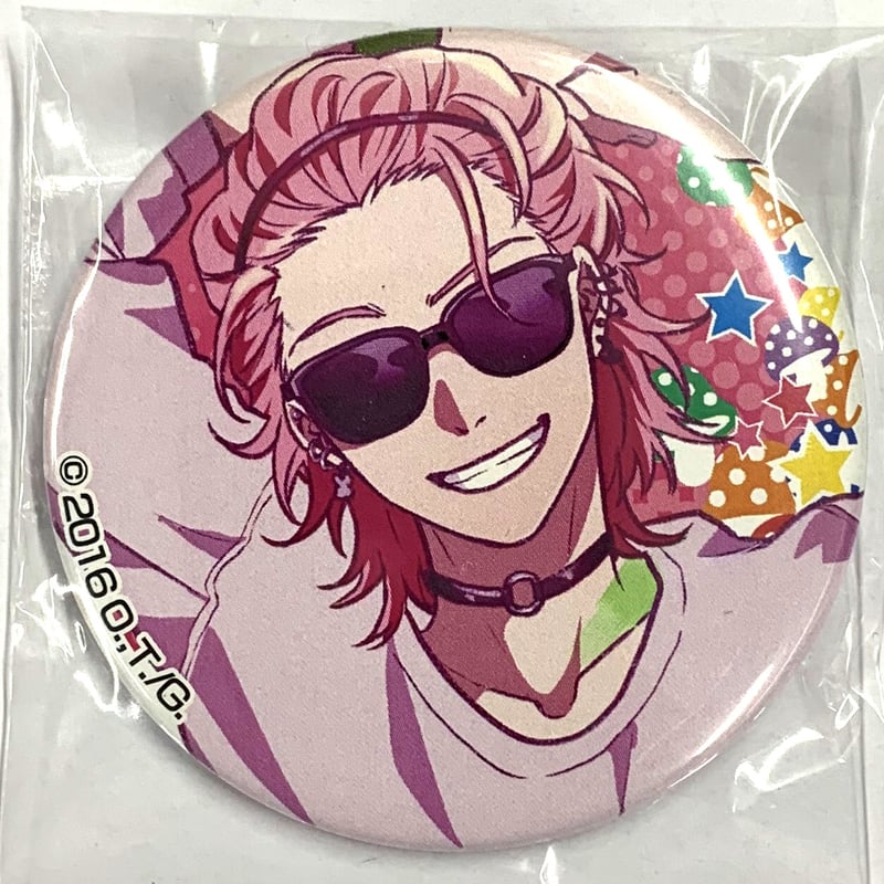 おげれつたなか『ヤリチン☆ビッチ部』 デジタルくじ 缶バッジ 百合絢