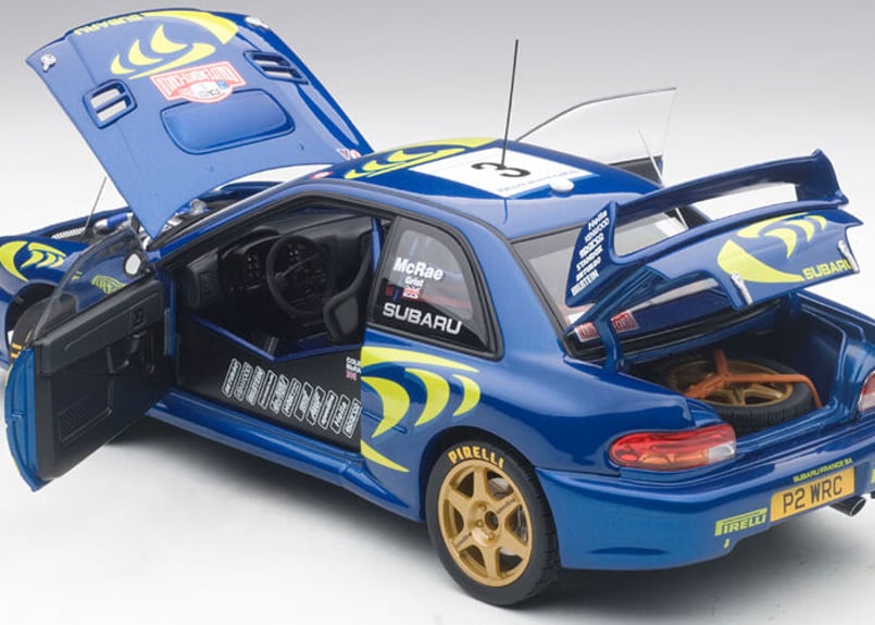 AUTOart 1/18 (89790) スバル インプレッサ WRC 1997 ＃3 ※モ