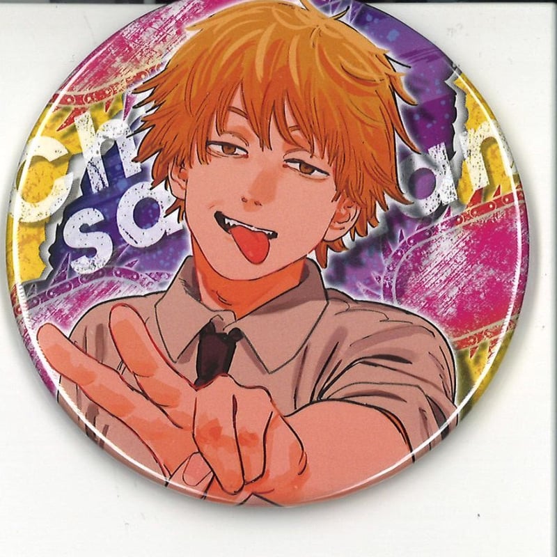 チェンソーマン コレクション缶バッジ第1弾 デンジ | K-BOOKS 秋葉原