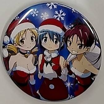 魔法少女まどか☆マギカ あにしゅが クリスマスフェスタ 缶バッジ 巴
