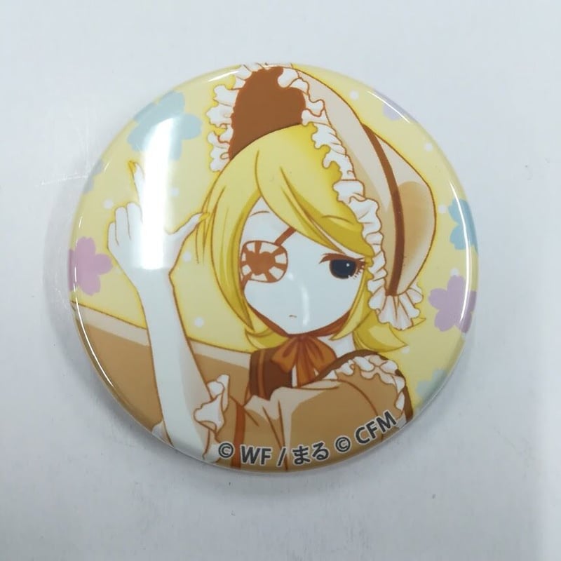 ボーカロイド 鏡音リン 缶バッジ 秋葉原和堂千本 桜10th復刻版紙バッジ