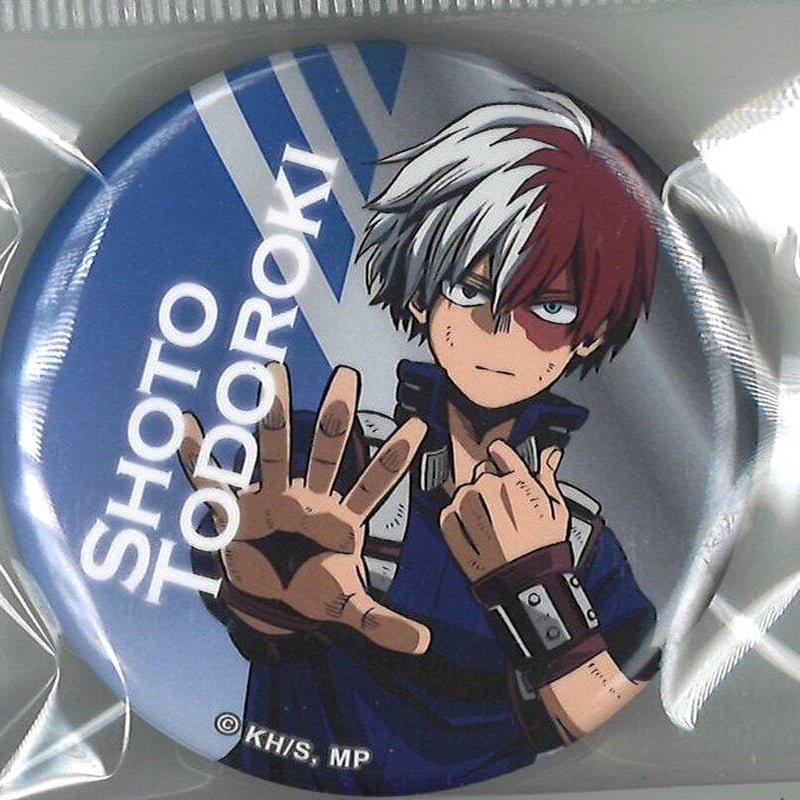 轟焦凍 缶バッジ 十傑 117点 轟焦凍 缶バッジ 十傑