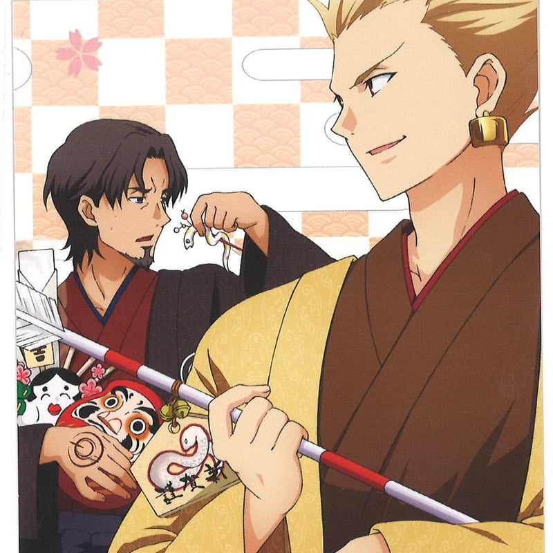 Fate/stay night ギルガメッシュ 遠坂時臣 ポストカード | K-BOOKS 秋葉原