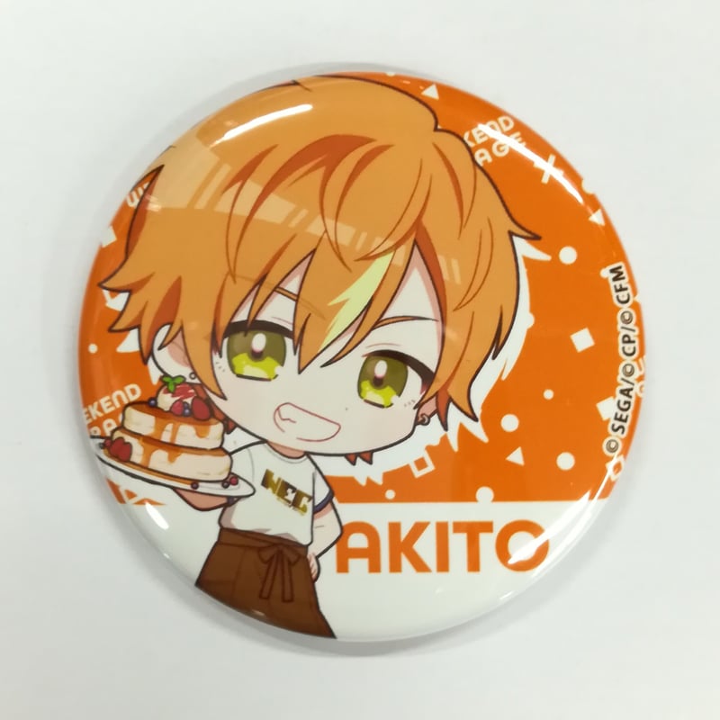 プロジェクトセカイ 東雲彰人 缶バッジ コンセプトカフェ | K-BOOKS 秋葉原