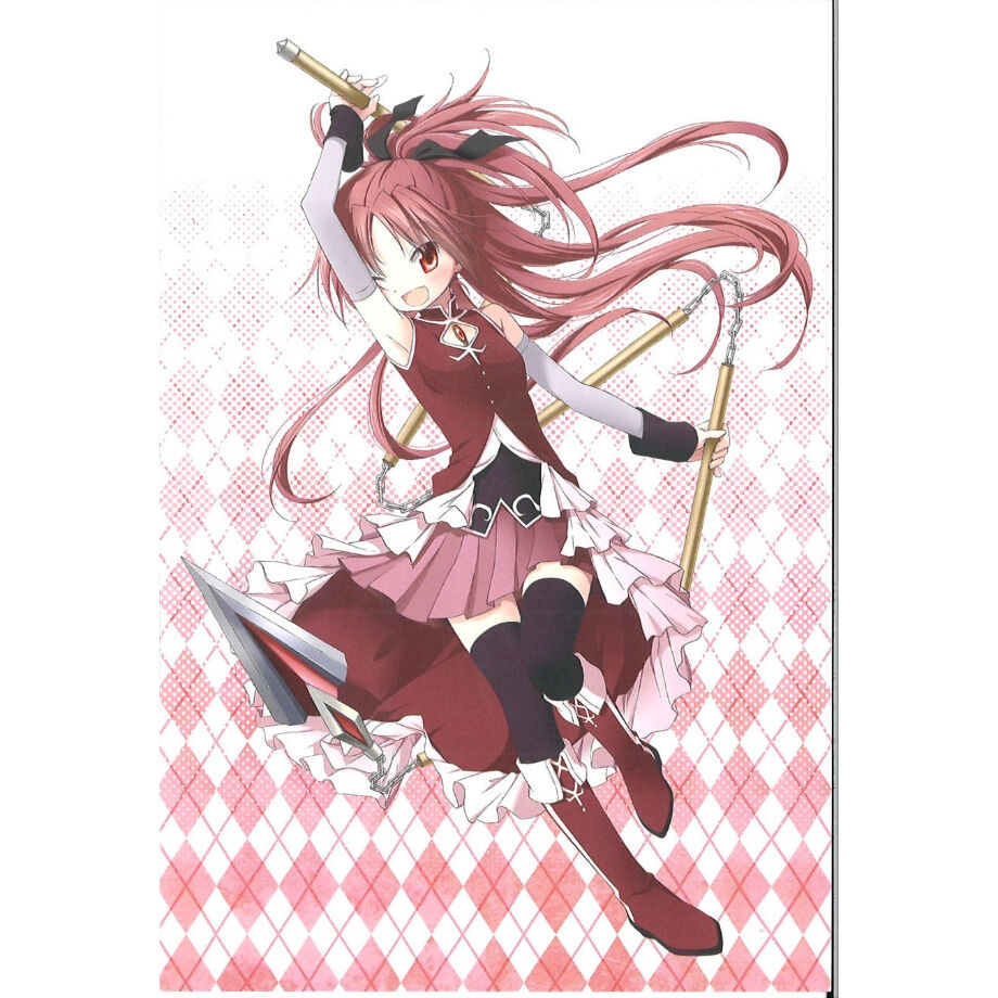 蒼樹うめ展 魔法少女まどか☆マギカ ポストカード 佐倉杏子 | K-BOOKS