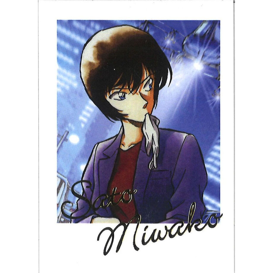 名探偵コナン 諸伏景光 北栄町 青山剛昌ふるさと館 箔押し チェキ風