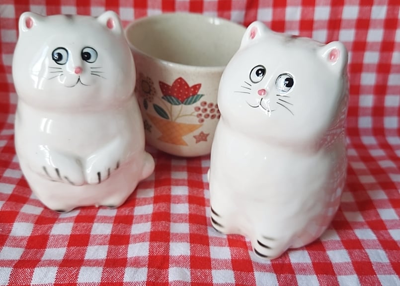 内藤ルネ🐱Fancy猫の貯金箱 | あんちーくKIDAN STORE