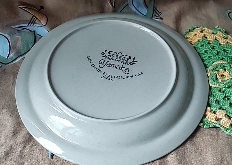 ストーンウェア・中皿 | あんちーくKIDAN STORE