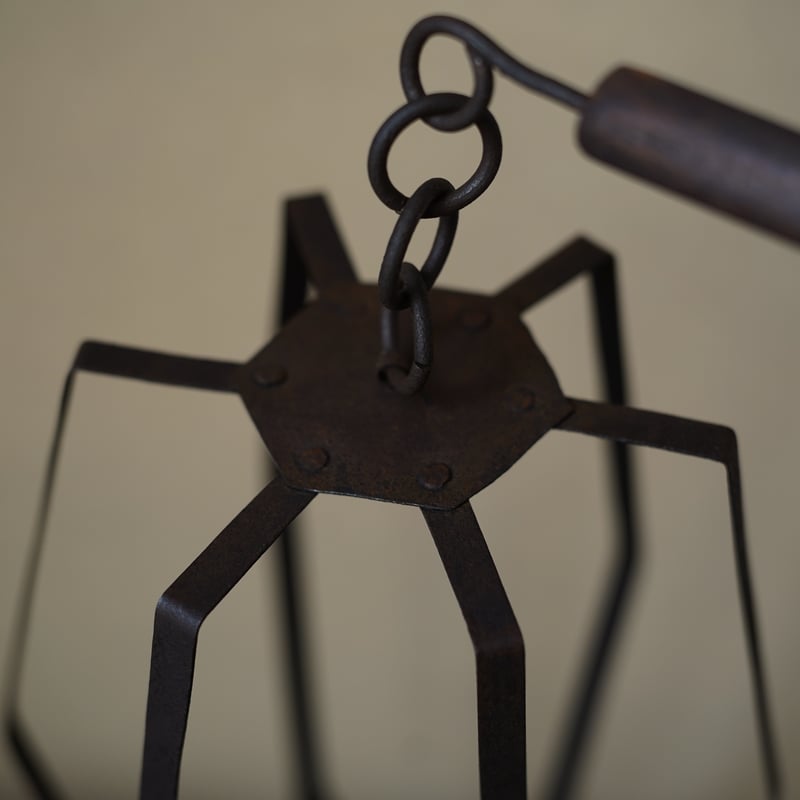 李朝鉄製六面灯火器 / 朝鮮時代後期 | tsuchika