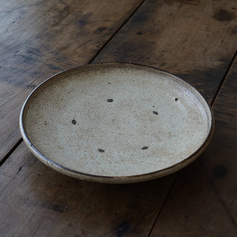 瀬戸鉄絵菊唐草文鉢 / 江戸後期 | tsuchika