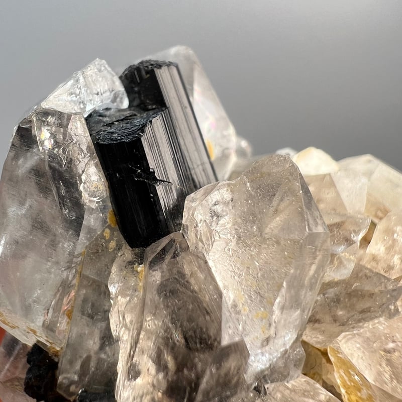 ガネッシュヒマール産】ブラックトルマリンイン天然ヒマラヤ水晶