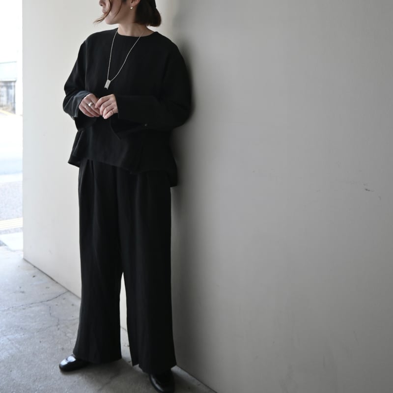 entwa サイドタックブラウス | YOCA