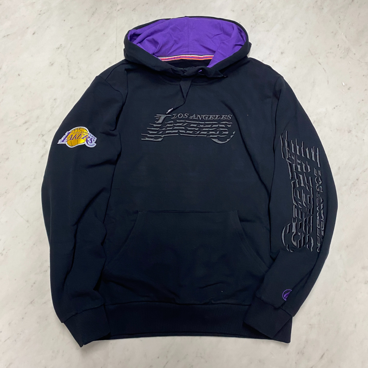 NBA公式 FISLL ロサンゼルス レイカーズ ハイクラス仕様 スウェット