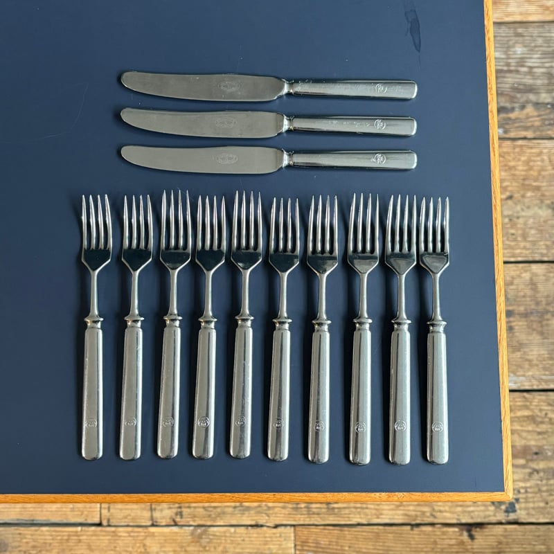 Hackman カトラリー フォーク& ナイフ coat of arms Helsinki