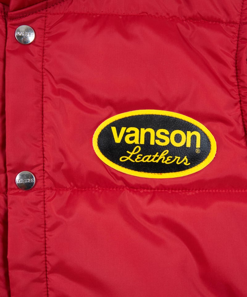 VANSON×MASSES NYLON VEST | MASSES OFFICIAL ONLI