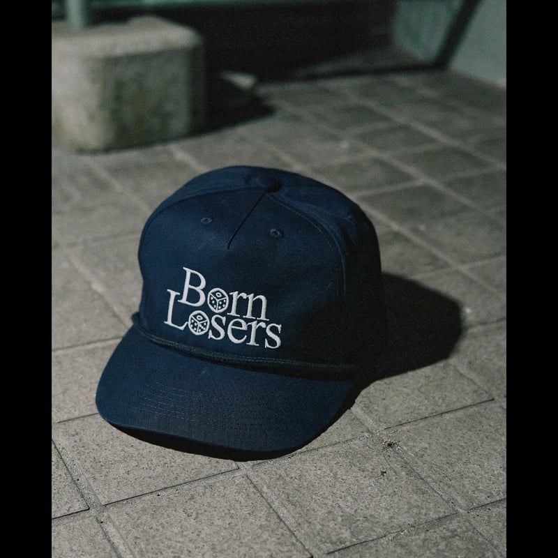 Born Losers CAP【BLACK TAG】 // NAVY | tattoostud