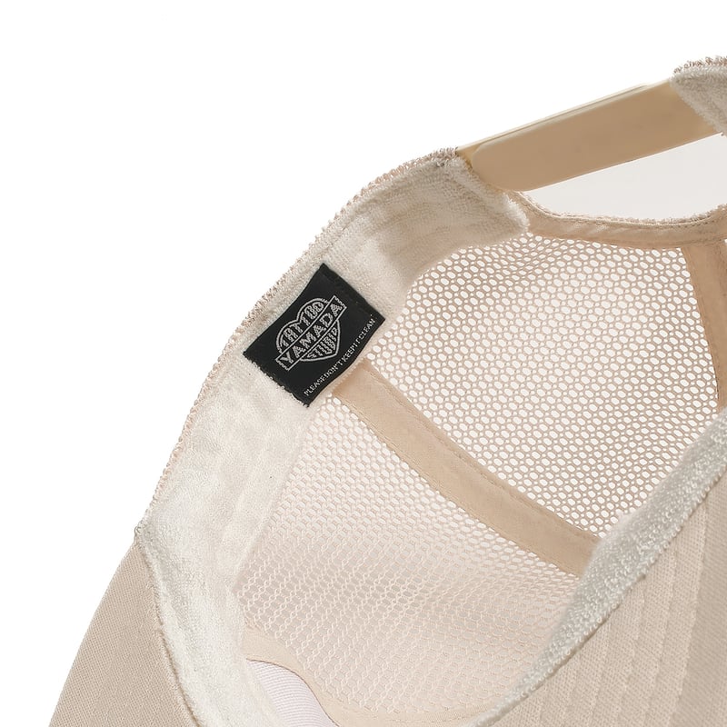TSY MESH CAP【BLACK TAG】// BEIGE | tattoostudioy