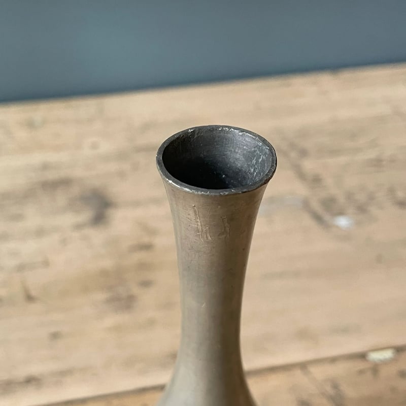 ピューター フラワーベース フランスアンテーク | OGISHIMA COFFEE