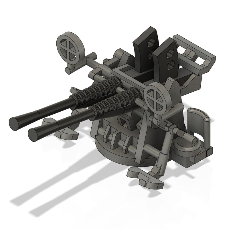 1/700 日本海軍 九六式二十五粍二聯装機銃 II GK70201 | 軍艦堂